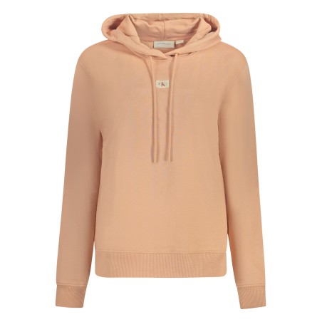 CALVIN KLEIN FELPA SENZA ZIP DONNA ROSA