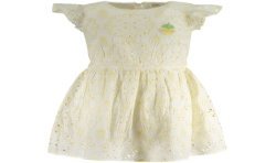 GUESS JEANS ABITO LUNGO BAMBINA GIALLO