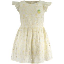 GUESS JEANS ABITO LUNGO BAMBINA GIALLO