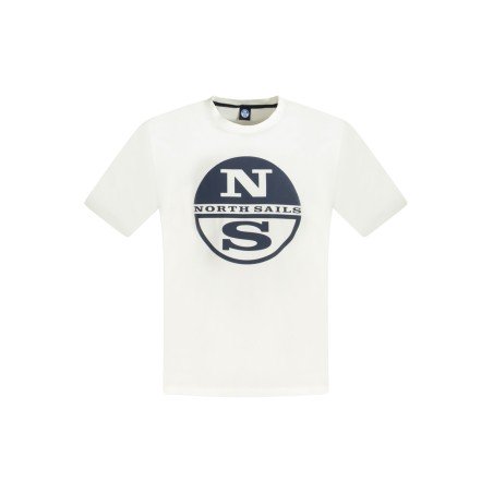 NORTH SAILS T-SHIRT MANICHE CORTE UOMO BIANCO