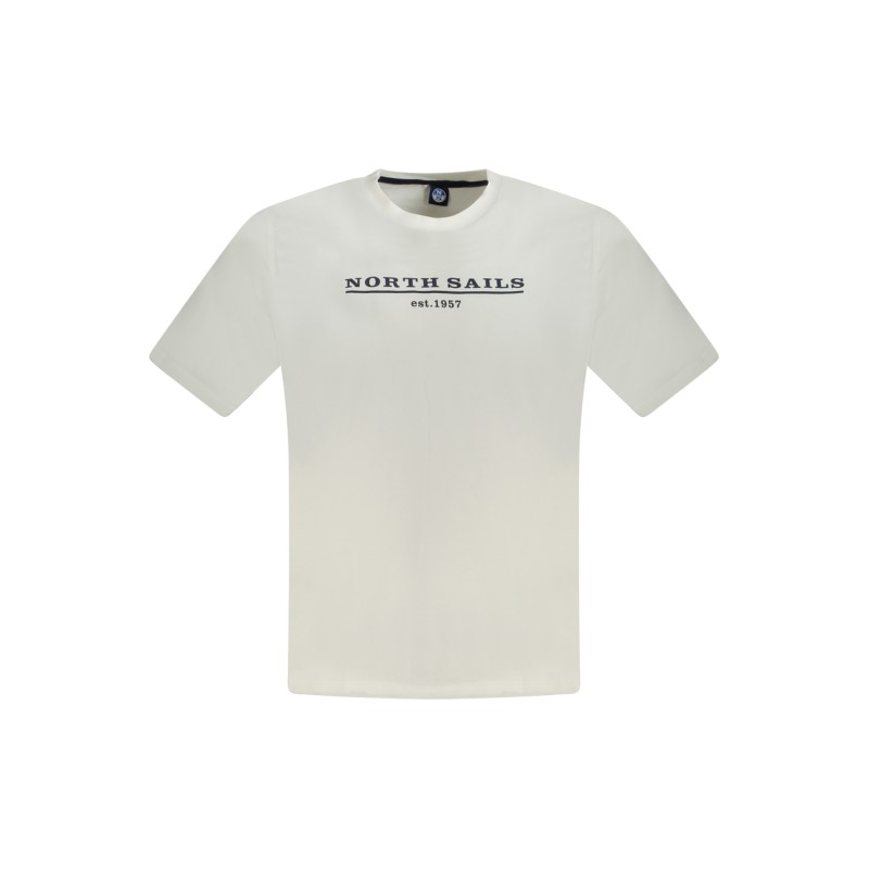 NORTH SAILS T-SHIRT MANICHE CORTE UOMO BIANCO