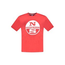 NORTH SAILS T-SHIRT MANICHE CORTE UOMO ROSSO