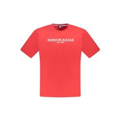 NORTH SAILS T-SHIRT MANICHE CORTE UOMO ROSSO