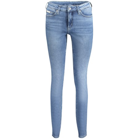 CALVIN KLEIN JEANS DENIM DONNA BLU