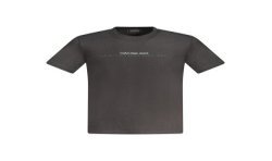 CALVIN KLEIN T-SHIRT MANICHE CORTE UOMO NERO