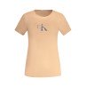 CALVIN KLEIN T-SHIRT MANICHE CORTE DONNA ROSA