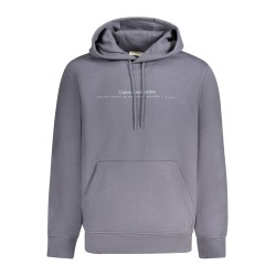 CALVIN KLEIN FELPA SENZA ZIP UOMO BLU