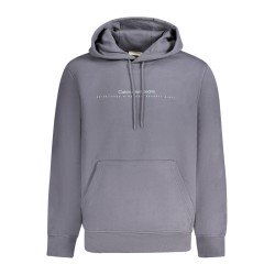 CALVIN KLEIN FELPA SENZA ZIP UOMO BLU