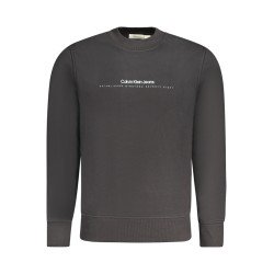 CALVIN KLEIN FELPA SENZA ZIP UOMO NERO