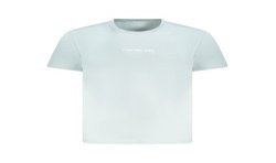 CALVIN KLEIN T-SHIRT MANICHE CORTE UOMO AZZURRO