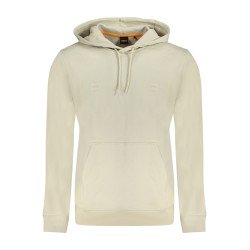 HUGO BOSS FELPA SENZA ZIP UOMO BEIGE