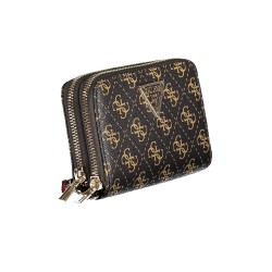 GUESS JEANS PORTAFOGLIO DONNA MARRONE