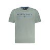 NORTH SAILS T-SHIRT MANICHE CORTE UOMO VERDE