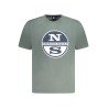 NORTH SAILS T-SHIRT MANICHE CORTE UOMO VERDE