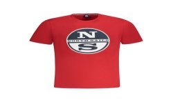 NORTH SAILS T-SHIRT MANICHE CORTE UOMO ROSSO