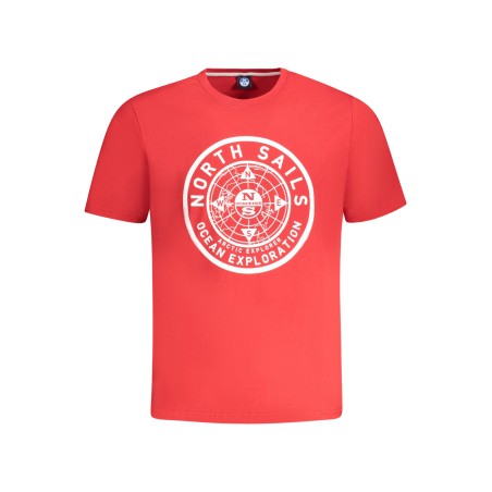NORTH SAILS T-SHIRT MANICHE CORTE UOMO ROSSO