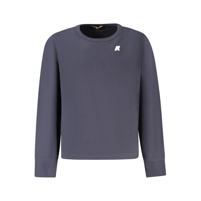 K-WAY T-SHIRT MANICHE LUNGHE UOMO BLU
