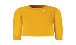K-WAY T-SHIRT MANICHE LUNGHE UOMO GIALLO