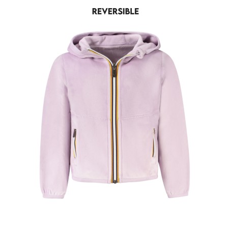 K-WAY GIACCA SPORTIVA BAMBINA ROSA
