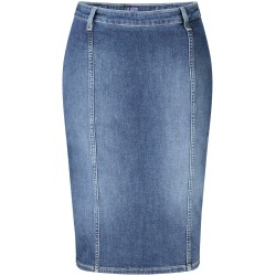 GUESS JEANS GONNA LONGUETTE DONNA BLU