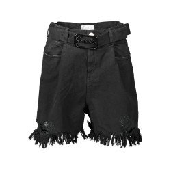 GAELLE PARIS PANTALONE SHORT DONNA NERO