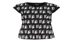 EMPORIO ARMANI T-SHIRT SENZA MANICHE DONNA NERO