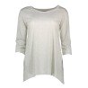 SILVIAN HEACH T-SHIRT MANICHE 3/4 DONNA GRIGIO