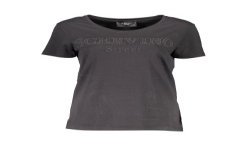 SCERVINO STREET T-SHIRT MANICHE CORTE DONNA NERO