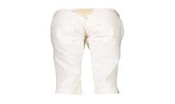 MURPHY&NYE PANTALONE BERMUDA DONNA BIANCO