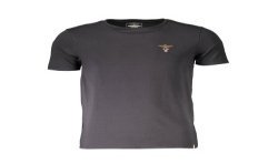 AERONAUTICA MILITARE T-SHIRT ESTERNABILE UOMO NERO
