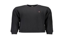 NAPAPIJRI FELPA SENZA ZIP UOMO NERO