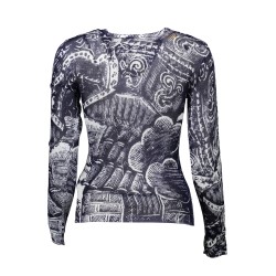 DESIGUAL MAGLIA DONNA BLU