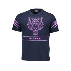 PLEIN SPORT T-SHIRT MANICHE CORTE UOMO BLU