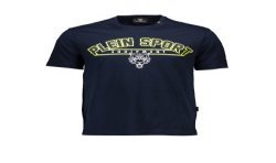 PLEIN SPORT T-SHIRT MANICHE CORTE UOMO BLU