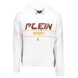 PLEIN SPORT FELPA SENZA ZIP UOMO BIANCO