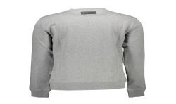 PLEIN SPORT FELPA SENZA ZIP UOMO GRIGIO