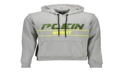 PLEIN SPORT FELPA SENZA ZIP UOMO GRIGIO