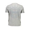PLEIN SPORT T-SHIRT MANICHE CORTE UOMO GRIGIO