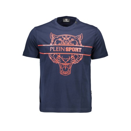 PLEIN SPORT T-SHIRT MANICHE CORTE UOMO BLU