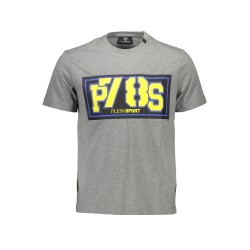 PLEIN SPORT T-SHIRT MANICHE CORTE UOMO GRIGIO