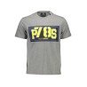PLEIN SPORT T-SHIRT MANICHE CORTE UOMO GRIGIO