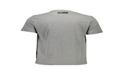 PLEIN SPORT T-SHIRT MANICHE CORTE UOMO GRIGIO