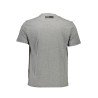 PLEIN SPORT T-SHIRT MANICHE CORTE UOMO GRIGIO