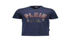 PLEIN SPORT T-SHIRT MANICHE CORTE UOMO BLU