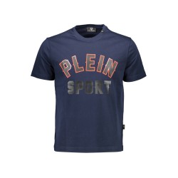 PLEIN SPORT T-SHIRT MANICHE CORTE UOMO BLU