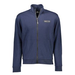 PLEIN SPORT FELPA CON ZIP UOMO BLU