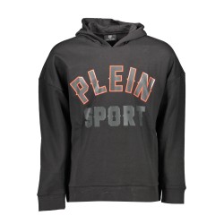 PLEIN SPORT FELPA SENZA ZIP UOMO NERO