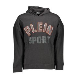 PLEIN SPORT FELPA SENZA ZIP UOMO NERO
