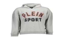 PLEIN SPORT FELPA SENZA ZIP UOMO GRIGIO