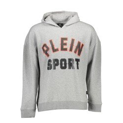 PLEIN SPORT FELPA SENZA ZIP UOMO GRIGIO